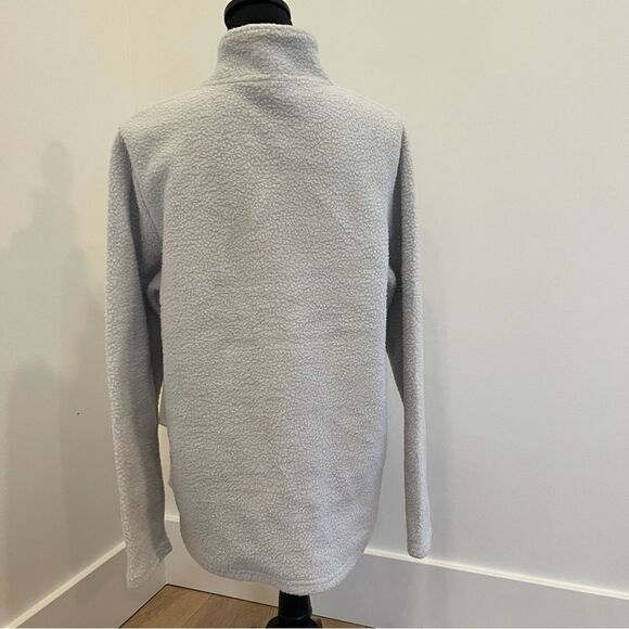 Women's Bamboo Sherpa Fleece Half Zip - Picture 6 of 10